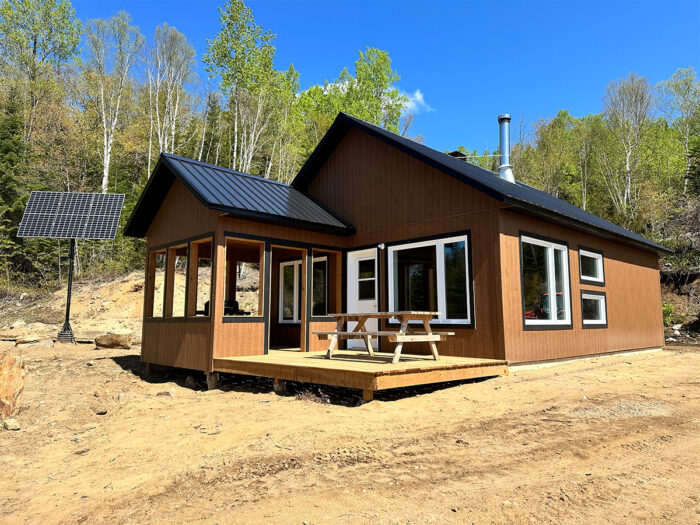Chalet Alaska, Yukon, du Nord, du Cerf