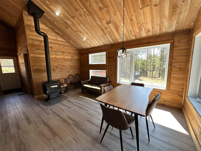 Chalet Alaska, Yukon, du Nord, du Cerf - Salle à manger et de Séjour