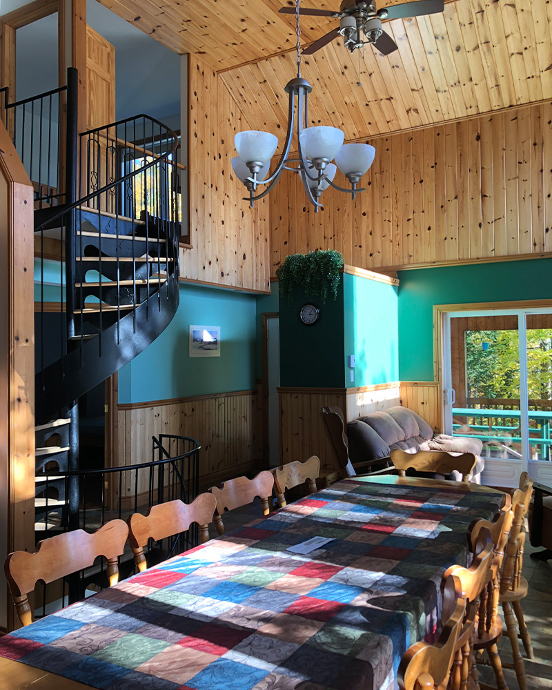 Domaine du Renard Bleu - Lac Canard - Chalet Carcajou