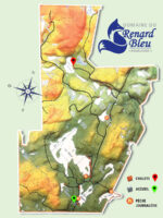 Domaine du Renard Bleu - Mappe - Lac à la Croix - Chalet Faucon